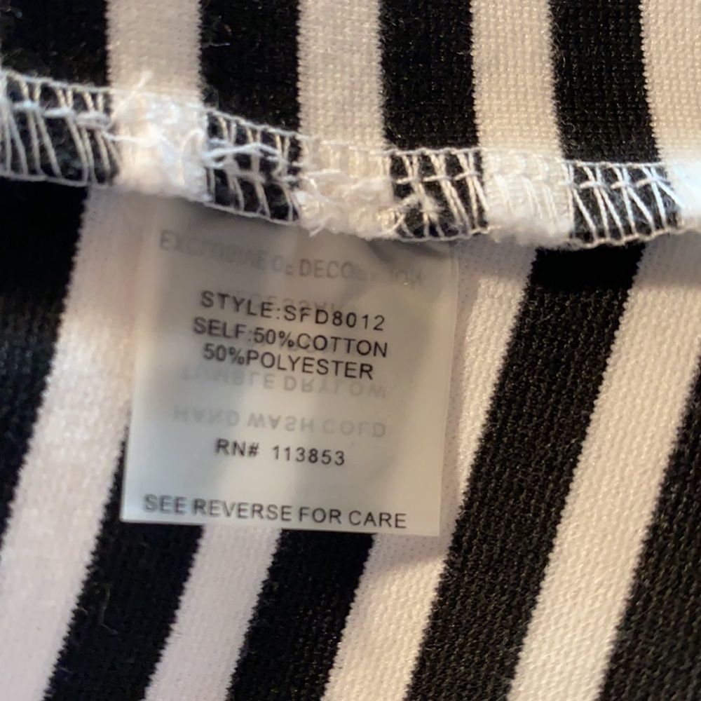 Stripped Dress - Picture 7 of 7